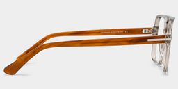 Easton Beige Pilot Brille5