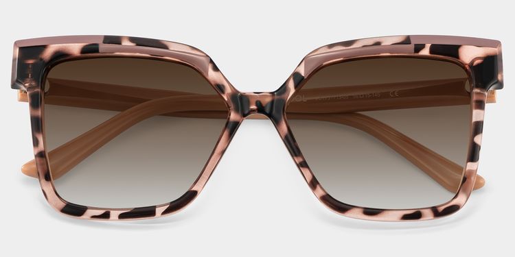 Eboney Tortoise Quadratisch Brille