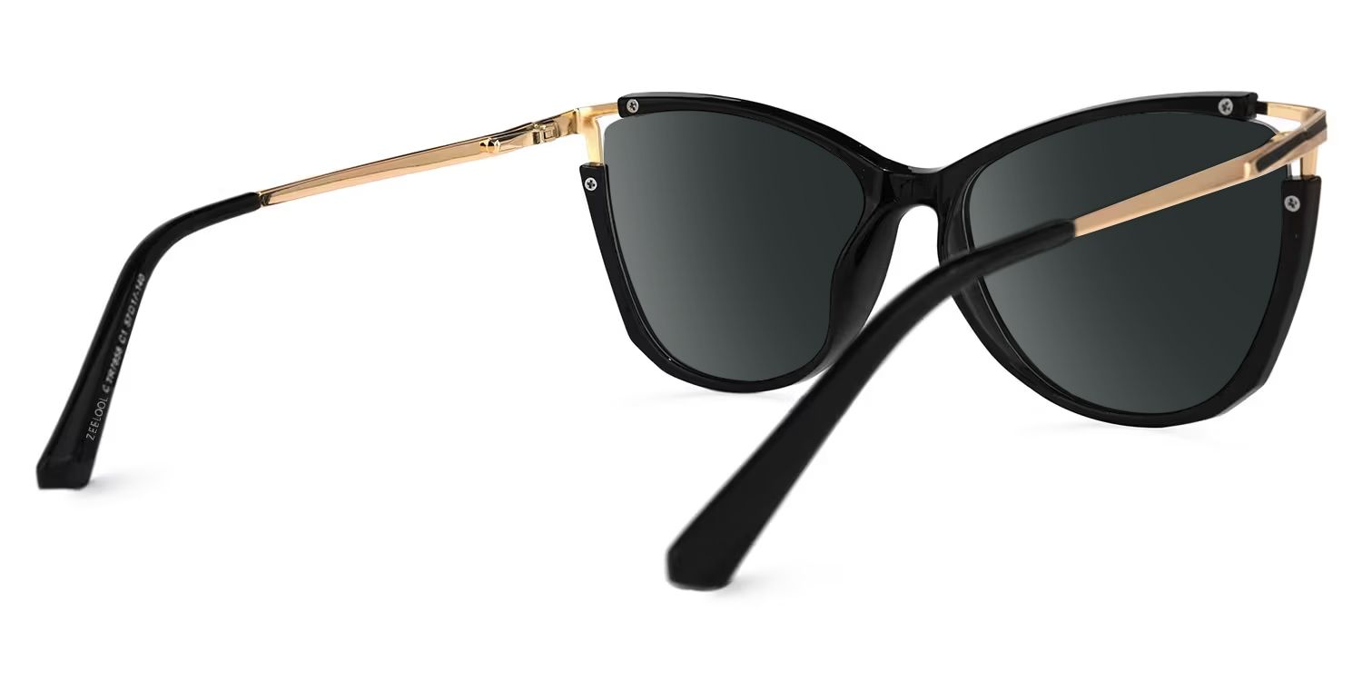 Pace Schwarz Cateye Brille2