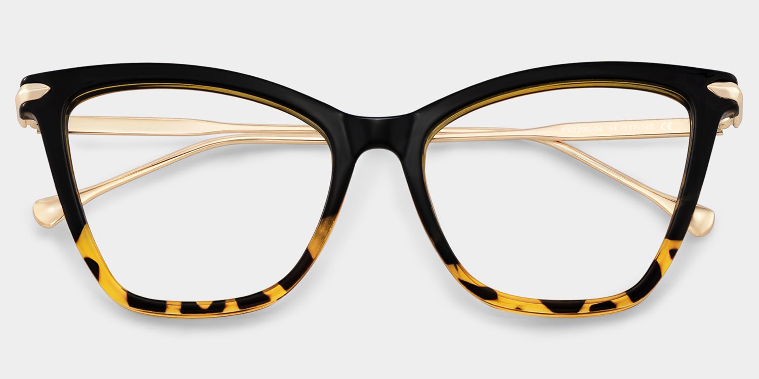 Hilary Tortoise Cateye Brille1