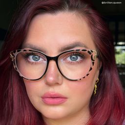 Chapman Braun-Tortoise Cateye Brille7