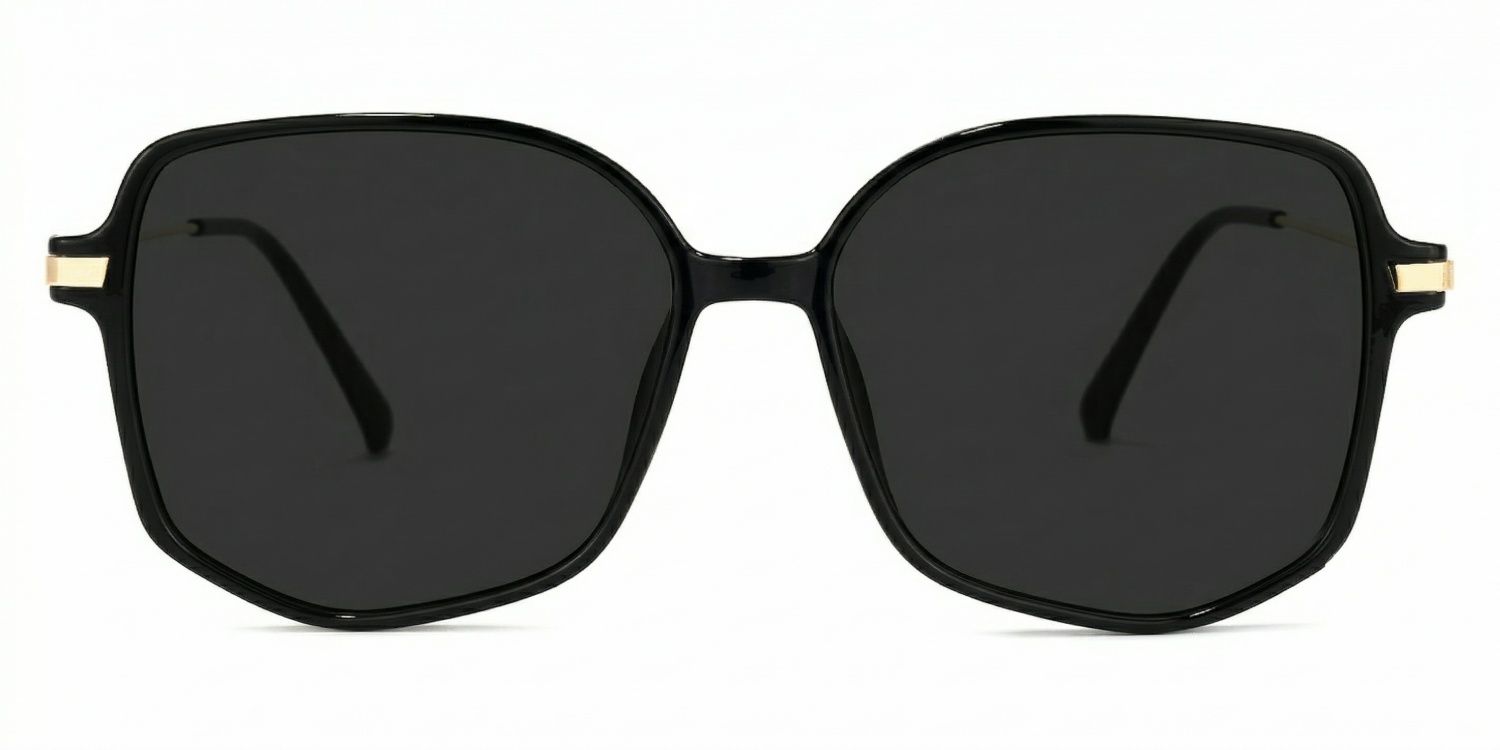 Payton Schwarz Geometrisch Brille0