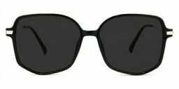 Payton Schwarz Geometrisch Sonnenbrille0