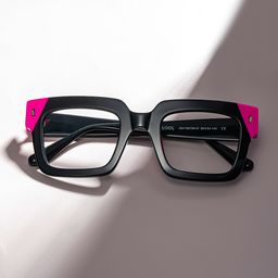 Sarah Schwarz Rechteckig Brille1