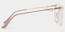 Babbage Hellbraun Rund Brille3