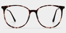 Babbage Schwarz-Tortoise Rund Brille1