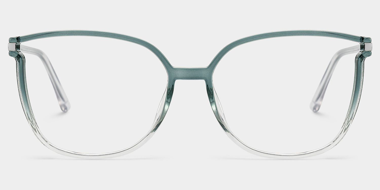 Walden Graugrün Cateye Brille1