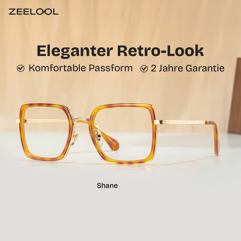 Shane Bernstein Quadratisch Brille