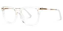 Jacqui Klar Quadratisch Brille1
