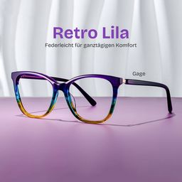 Gage Bunt Schmetterling Brille0