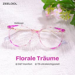 Babbage Lila Rund Brille1