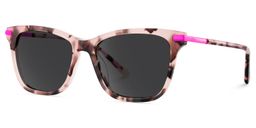 Eliot Rosa-Tortoise Rechteckig Sonnenbrille2
