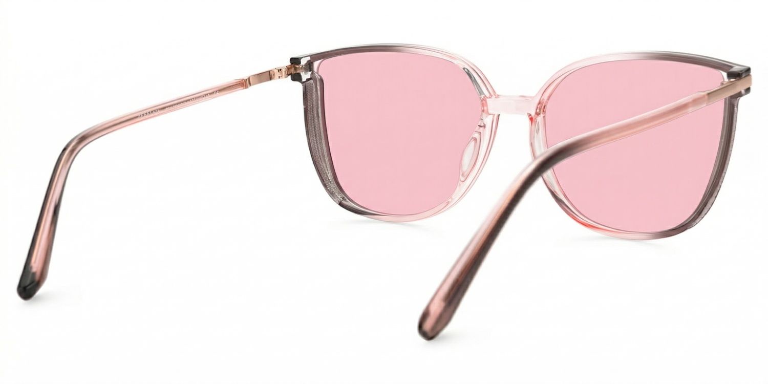 Walden Braun-Rosa Cateye Brille3