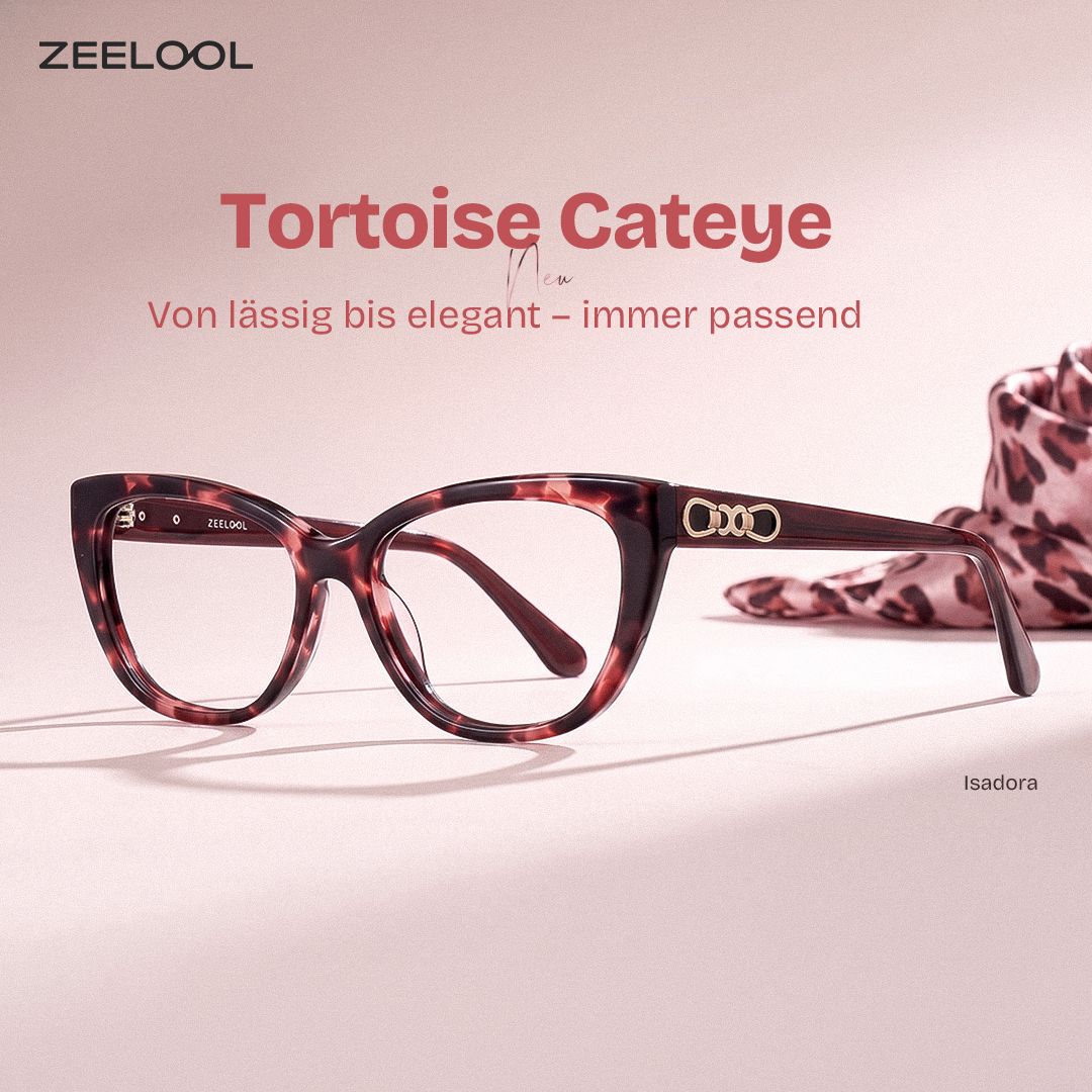 Isadora Schildpatt Cat-Eye Brille | ZEELOOL0