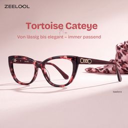 Isadora Tortoise Cateye Brille0
