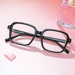 Talia Schwarz Quadratisch Brille2