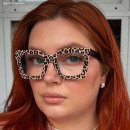 Megan Braun-Leo Quadratisch Brille8