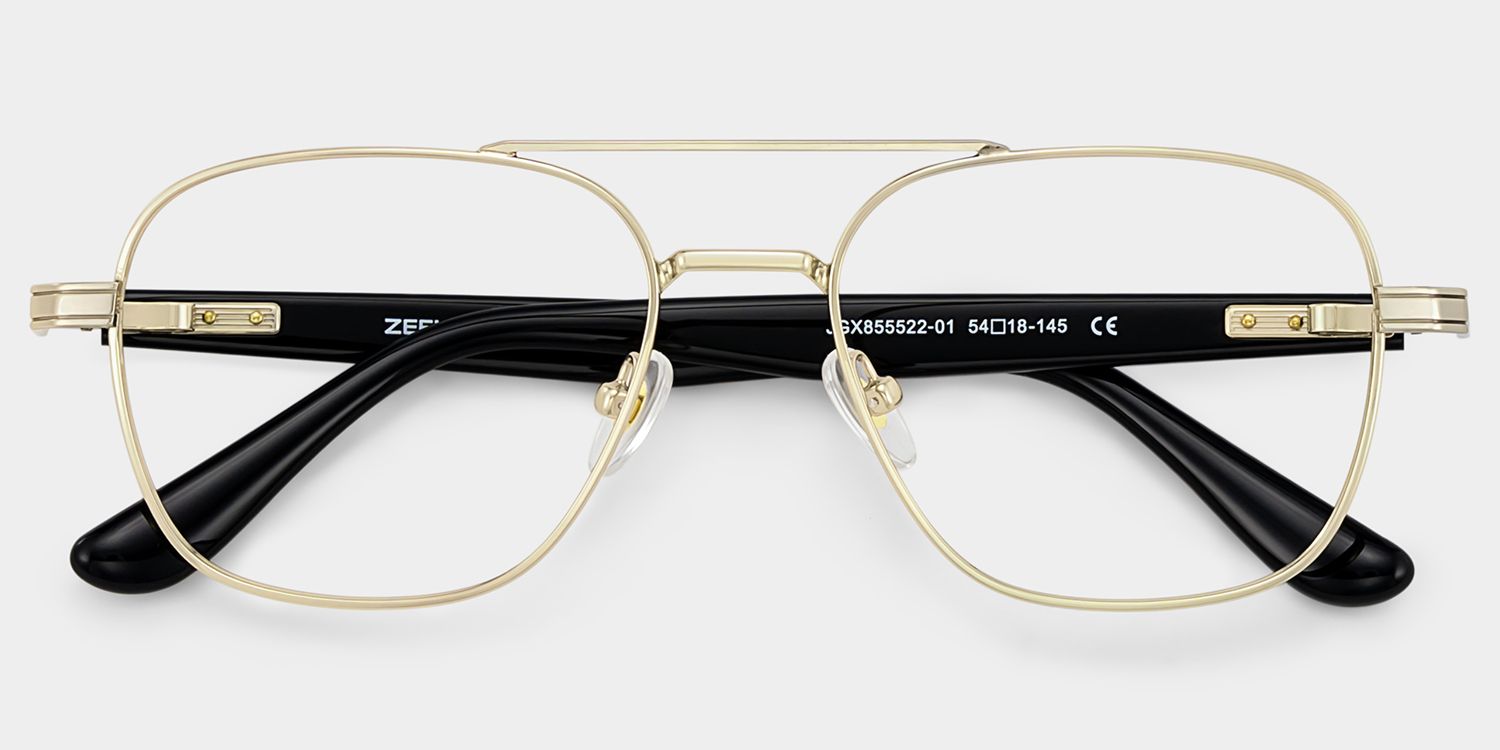Anderson Gold Pilot Brille2