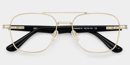 Anderson Gold Pilot Brille2