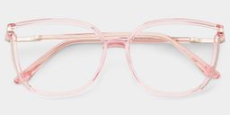 Walden Fleischfarben Rosa Cateye Brille1