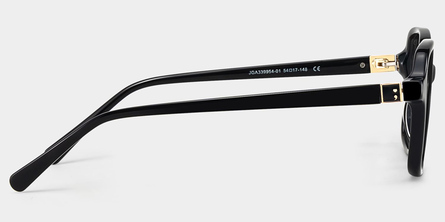 Talia Schwarz Quadratisch Brille6