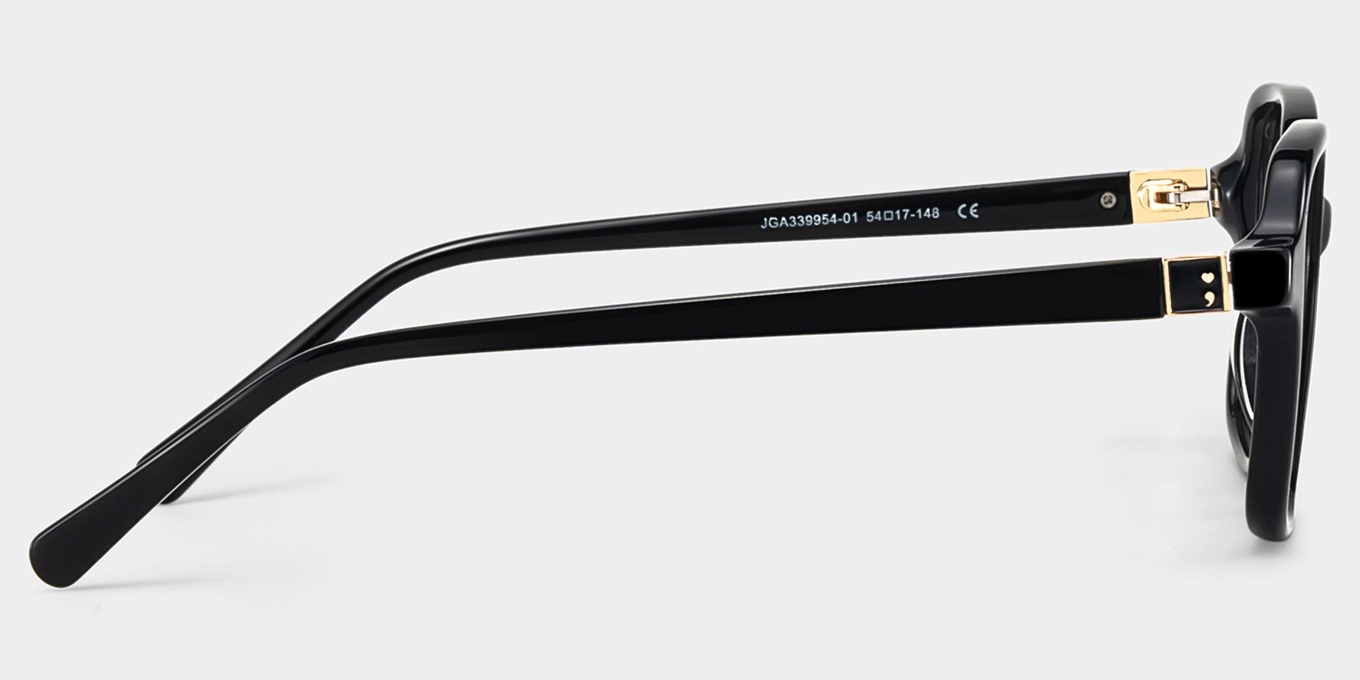 Talia Schwarz Quadratisch Brille6