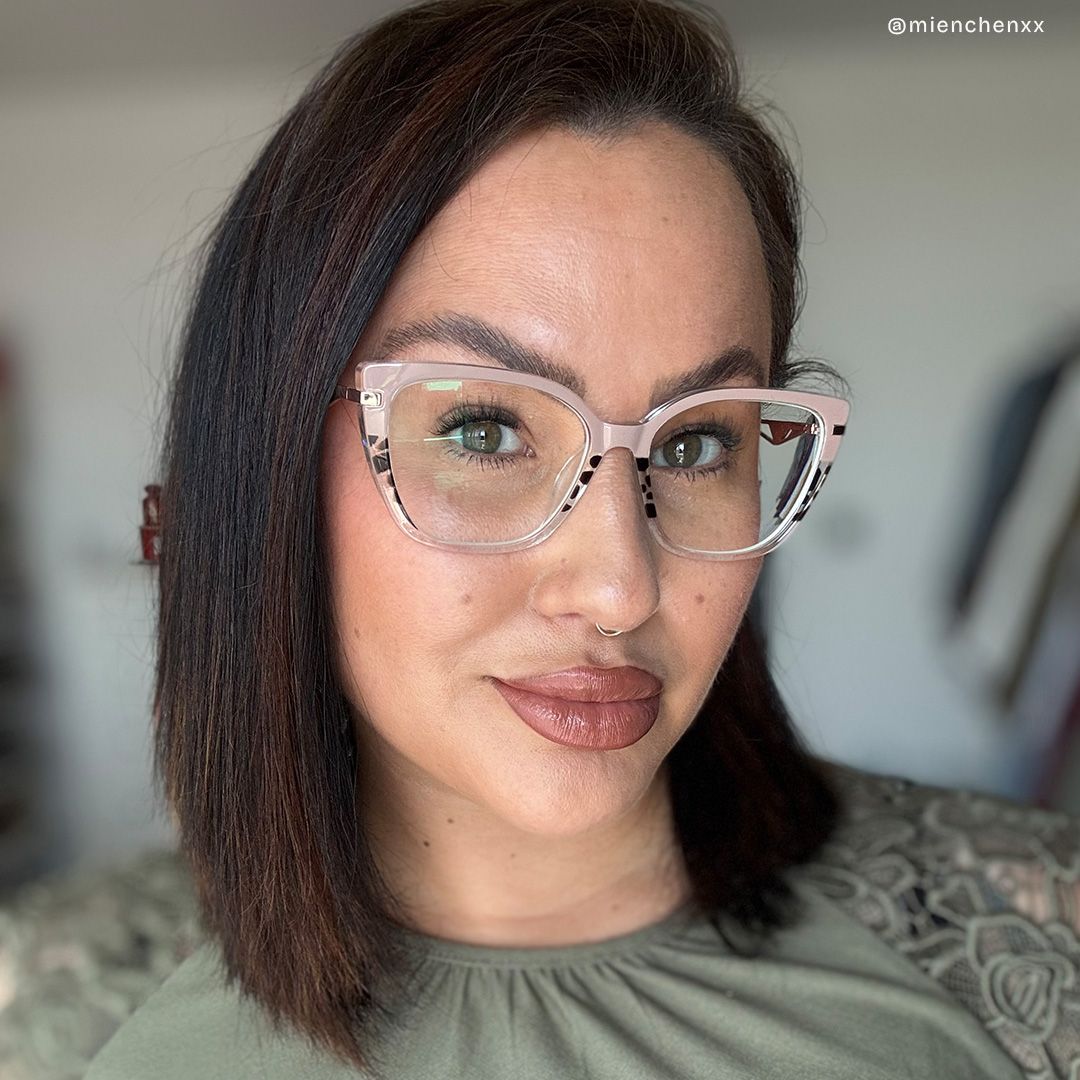 Margret Khaki-Tortoise Cateye Brille6
