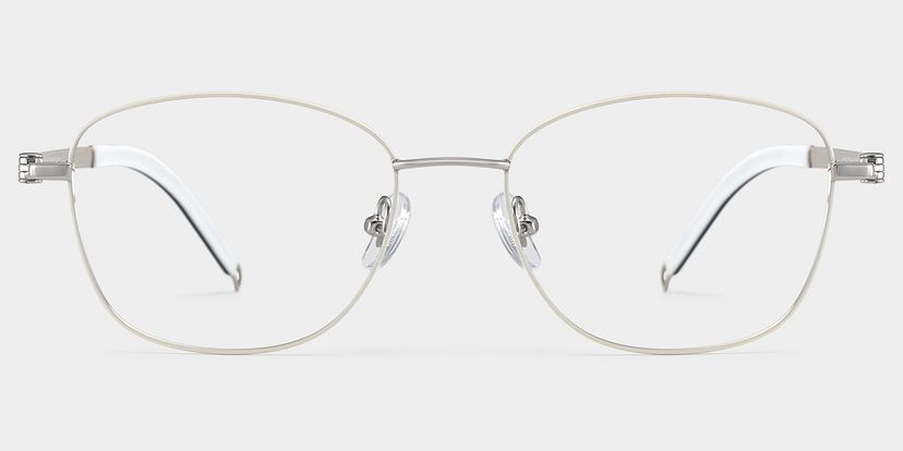 Tianna Weiß Rechteckig Brille