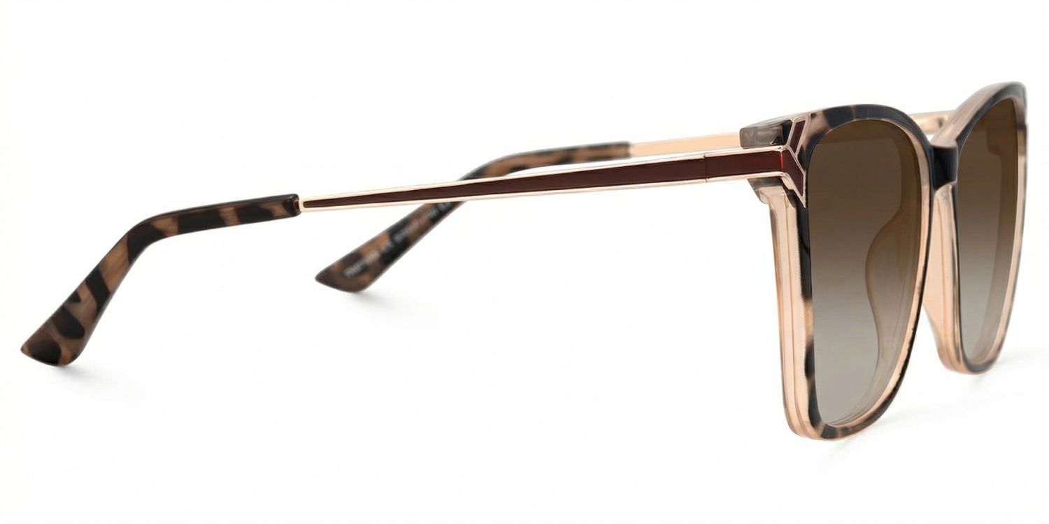 Tricee Tortoise Quadratisch Brille2