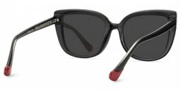 Fenn Schwarz Cateye Sonnenbrille4