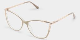 Pace Beige Cateye Brille2
