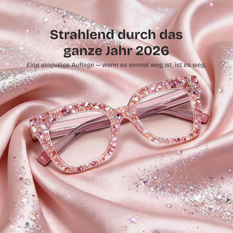 Renata Rosa Quadratisch Brille1
