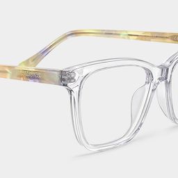 Faith Klar Rechteckig Brille6