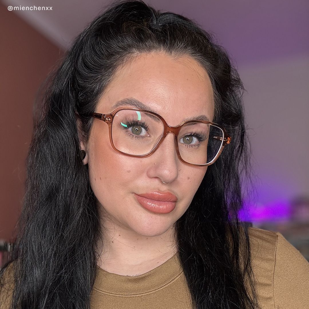 Clementine Braun Quadratisch Brille10