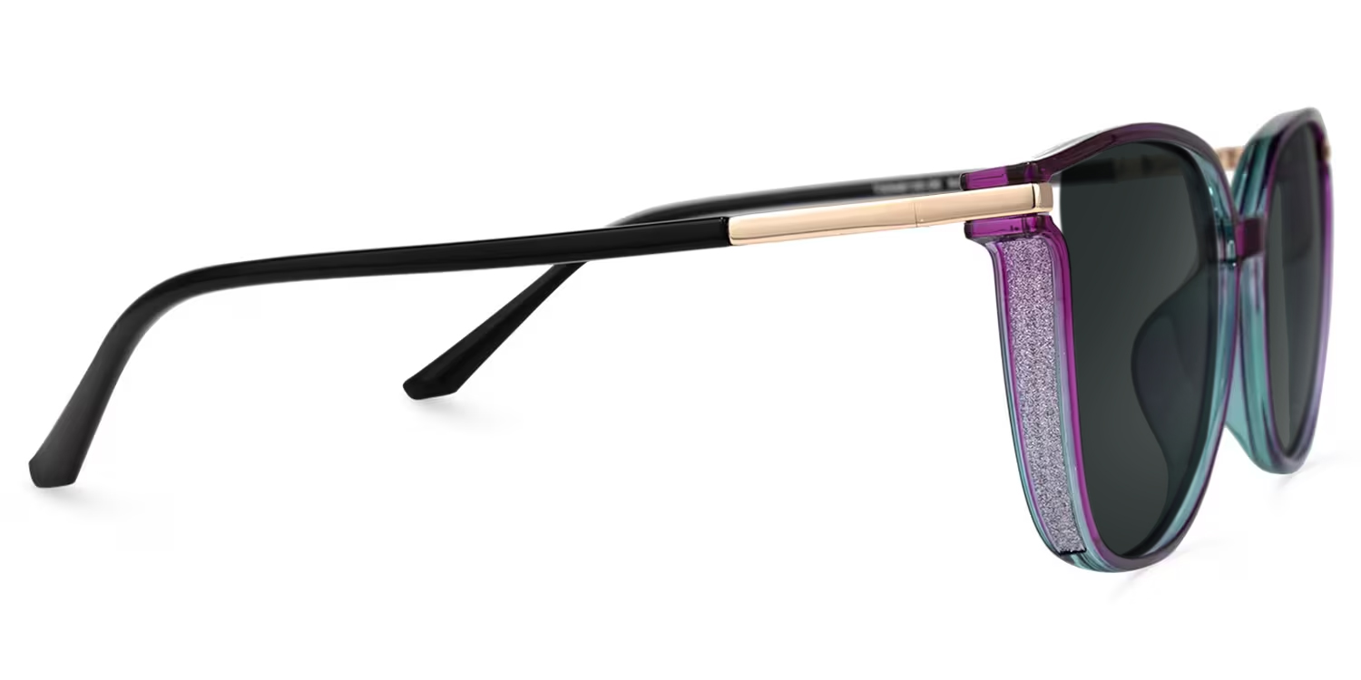 Walden Lila Cateye Brille2