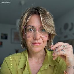 Babbage Lila Rund Brille8