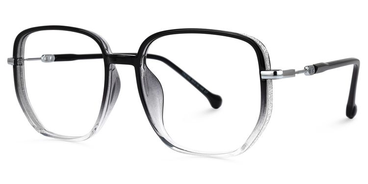 Joana Schwarz-Klar Geometrisch Brille