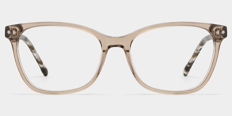 Marigold Braun Rechteckig Brille