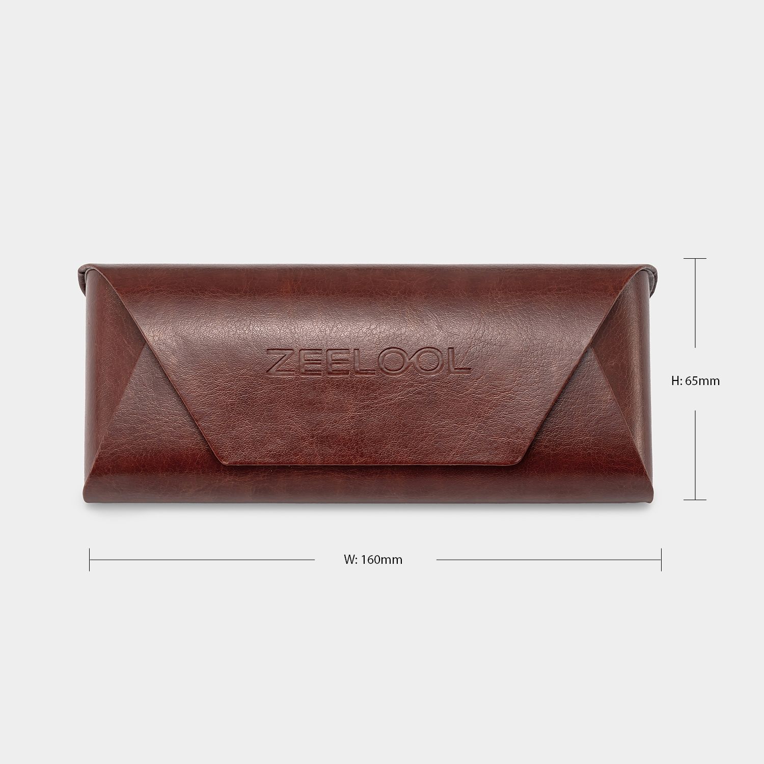 Xilla Braun Brillentasche3