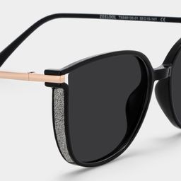 Walden Schwarz Cateye Brille4