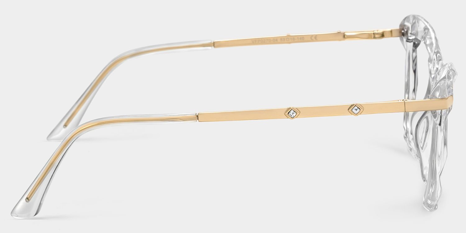 Juliet Klar Cat Eye Brille3