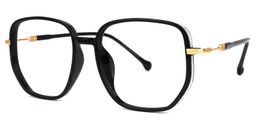 Joana Schwarz Geometrisch Brille1