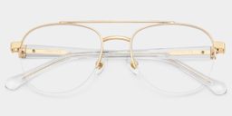 Emily Gold Pilot Brille2