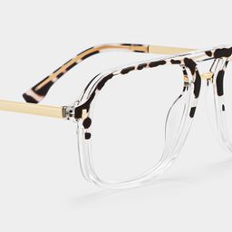 Berkeley Schwarz-Tortoise Pilot Brille4