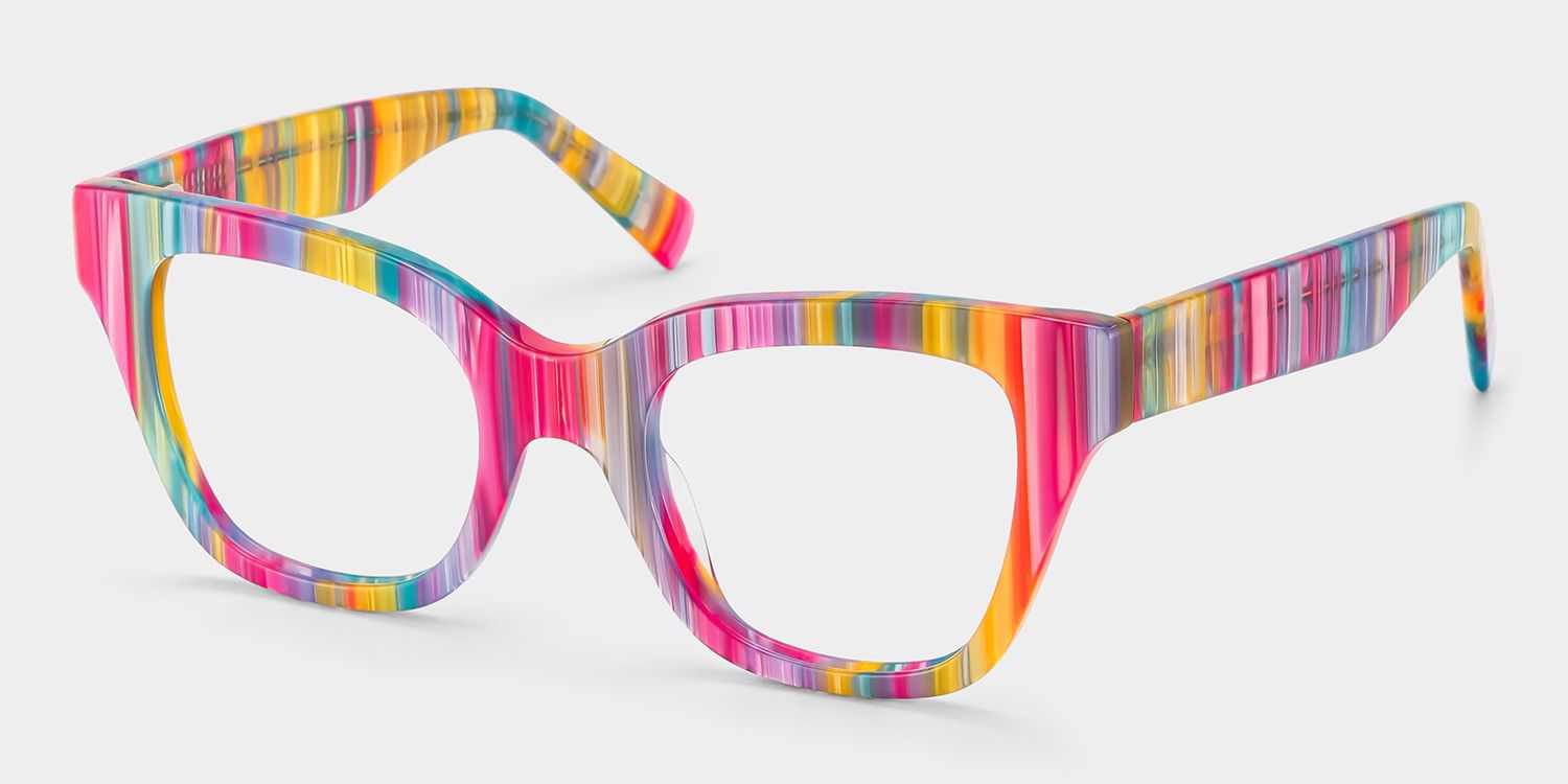 Nereyda Candy Bunte Brille Skittles Brillengestelle2
