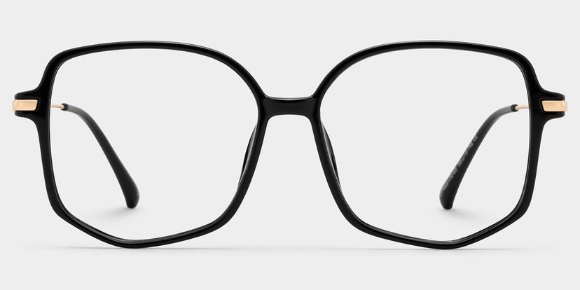 Payton Schwarz Geometrisch Brille