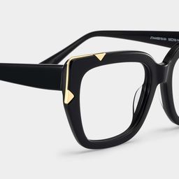 Grace Schwarz Cateye Brille5