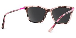 Eliot Rosa-Tortoise Rechteckig Sonnenbrille4