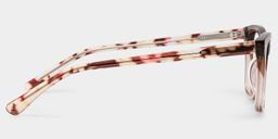 Layla Braun Quadratisch Brille3