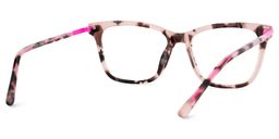 Eliot Rosa-Tortoise Rechteckig Brille5
